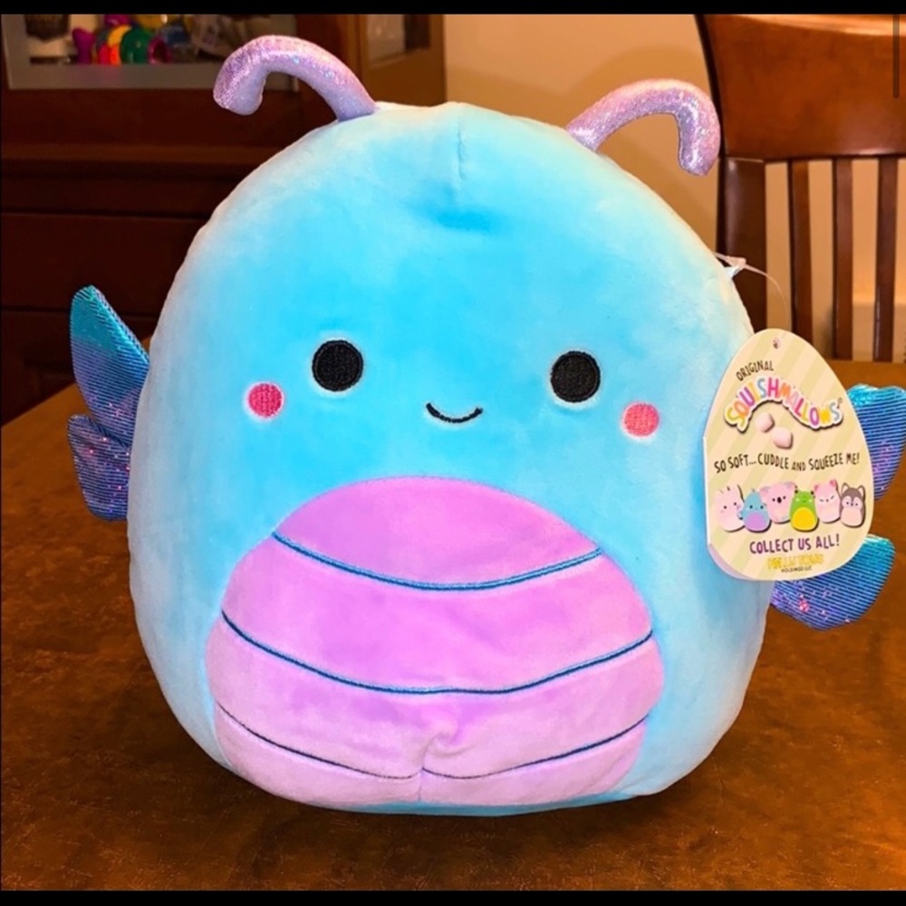 NWT Squishmallow Dragonfly 8’’